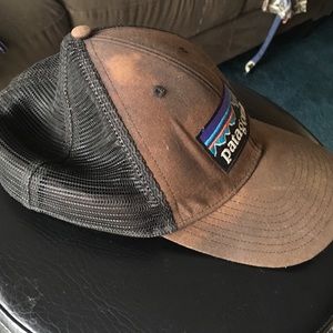 Vintage Faded Patagonia Trucker Cap Mesh Snap Back